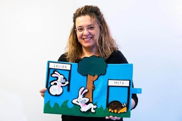 Libro de Fieltro La Liebre y la Tortuga - Imagen 2