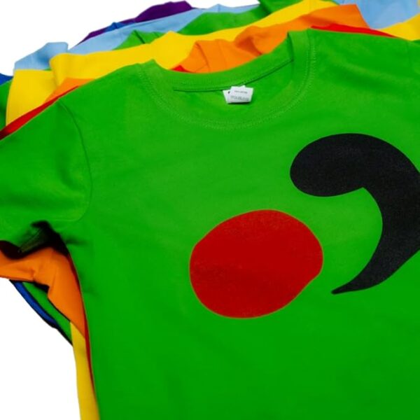 Camisetas Notas Musicales Color Verde Oscuro - Imagen 2
