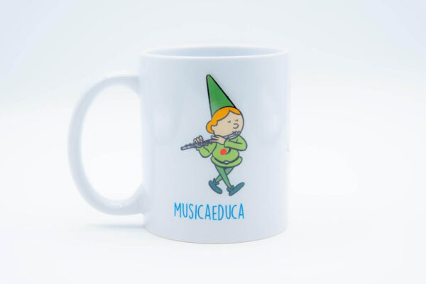 Taza Flauta Desayuna con Musizón